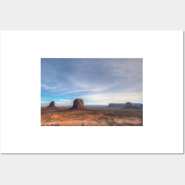 Monument Valley and Clouds5 Wall Art by StonePics